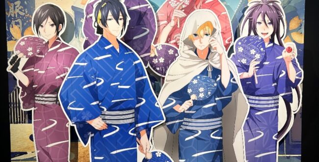 刀剣乱舞 廻  おはぎ配膳チャレンジ コースターファイル等セット 太秦映画村 コラボイベント】アニメ「刀剣乱舞 廻」×東映太秦映画村コラボ