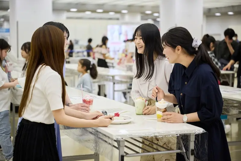 ▲キャラカフェのコラボメニュー(2025年)