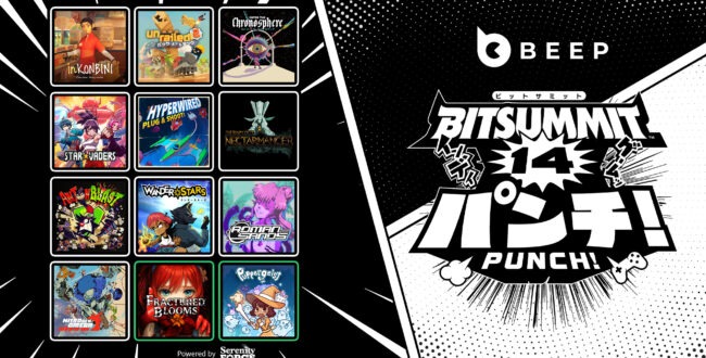 BitSummit出展者情報】本日より開催！「Beep Japan」 ブースに12の個性